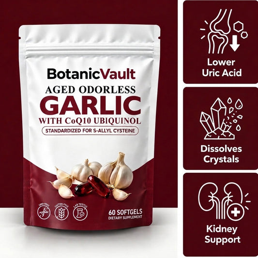 100% Organic Aged Garlic Extract + CoQ10