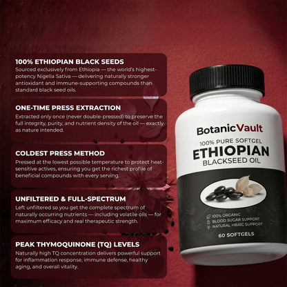 100% Organic Black Seed Oil Extract