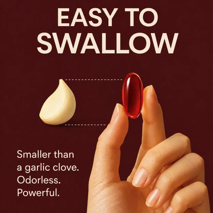 100% Odorless Aged Garlic Extract + CoQ10